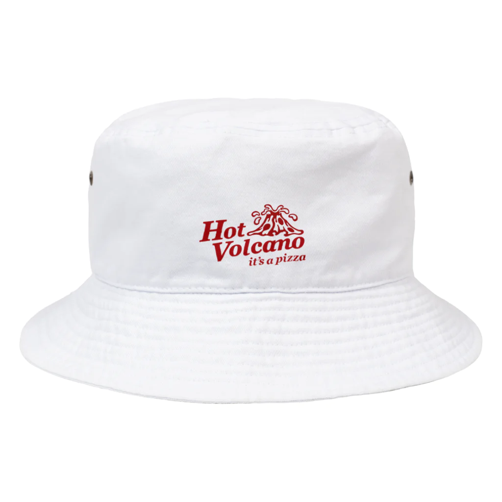 わわわ！デリバリーのHot Volcano バケットハット Bucket Hat