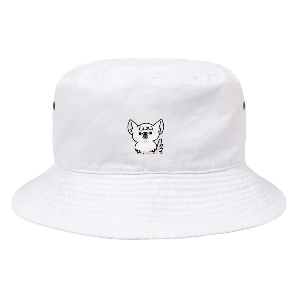 tapiraraのゆきさんちのマローネさん（まえがみぱっつん） Bucket Hat