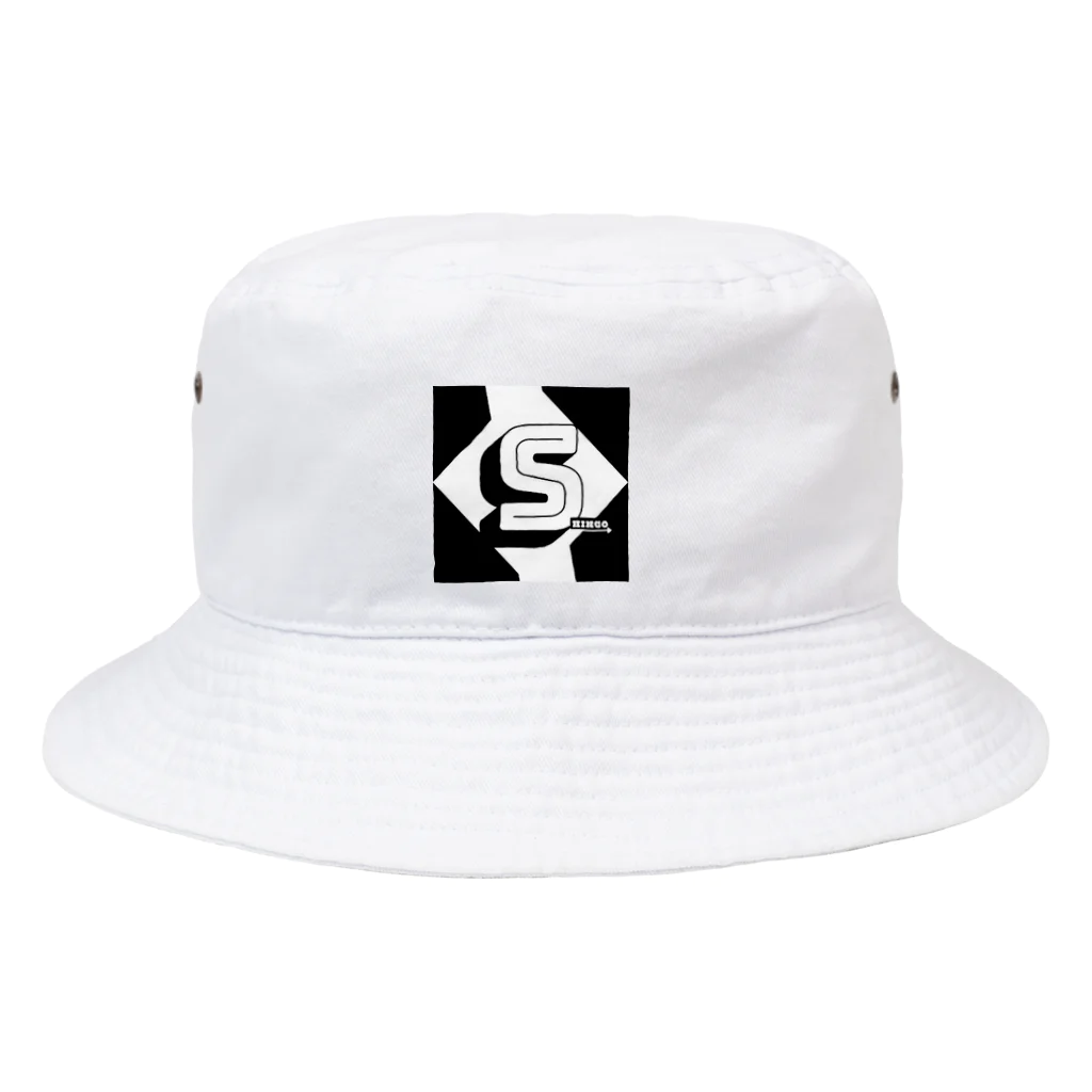 Brush upのSHINGOロゴバケハ Bucket Hat