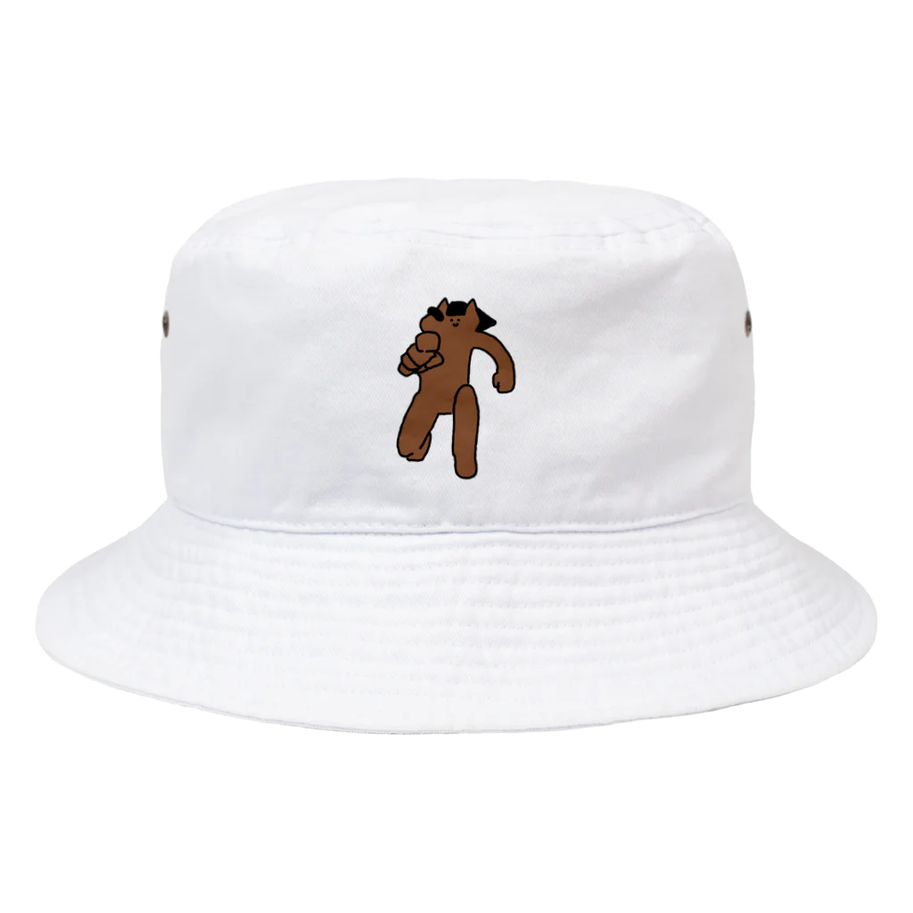 置き去り商店のふるえるほどかっこいい馬 Bucket Hat