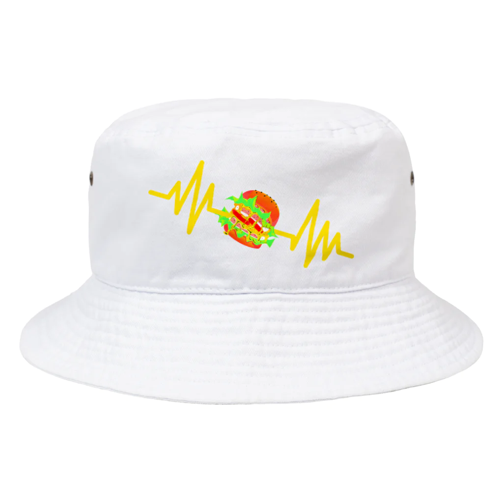 daddy-s_junkfoodsのBURGER BEAT - POSI Bucket Hat