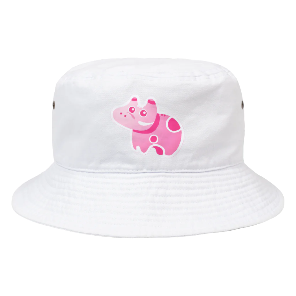 ハルマツアキのももベコ Bucket Hat