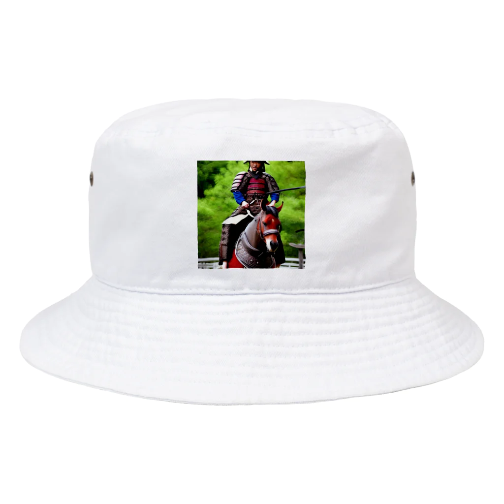 ミラくまの鎧を着た侍 Bucket Hat