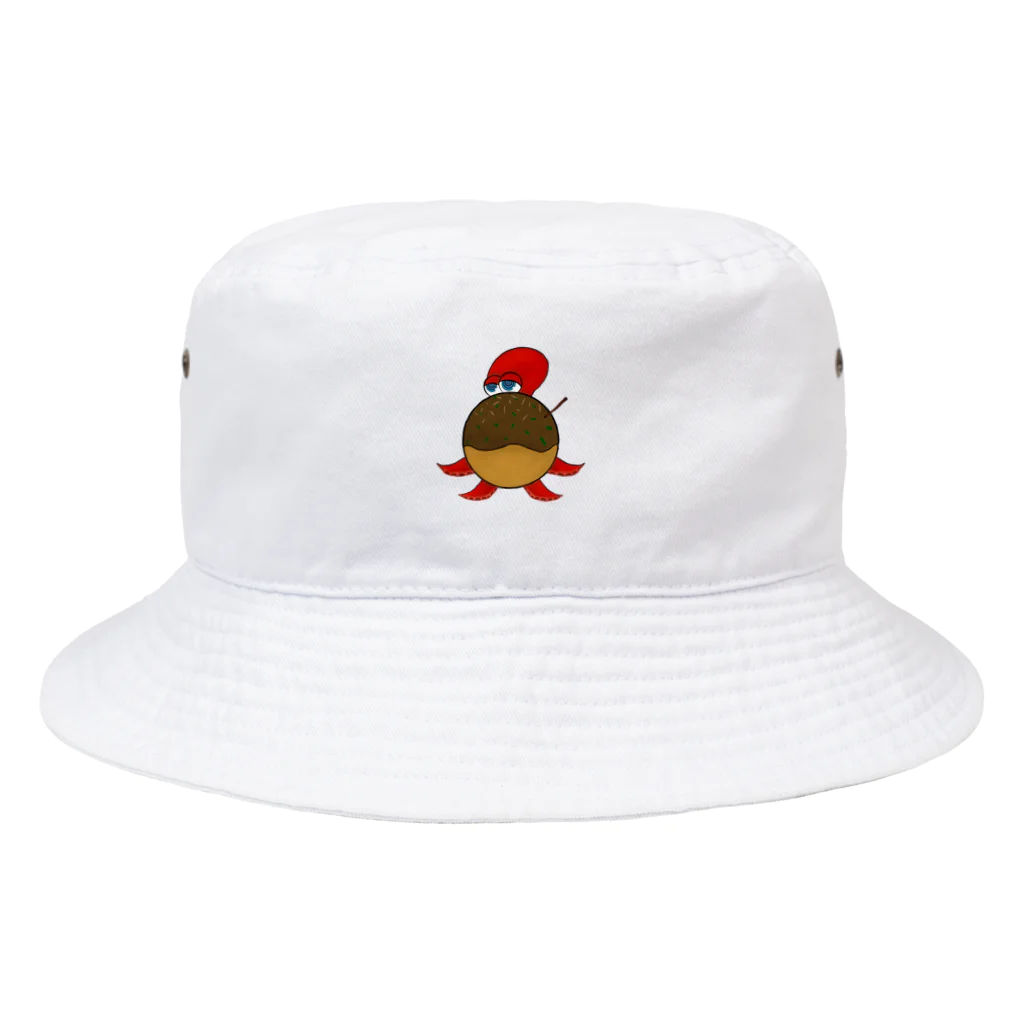 ﾋﾅのたこ焼きタコくん Bucket Hat