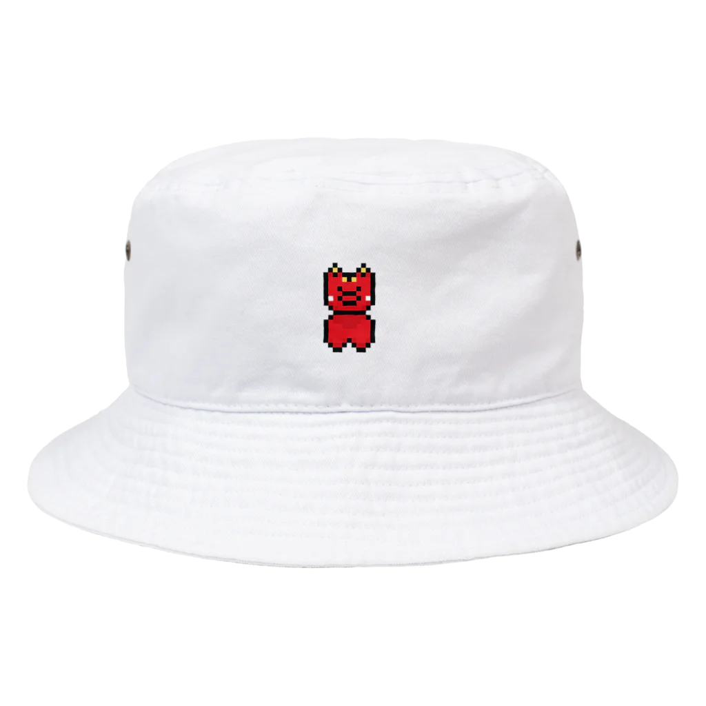 わらべの赤べこくん Bucket Hat