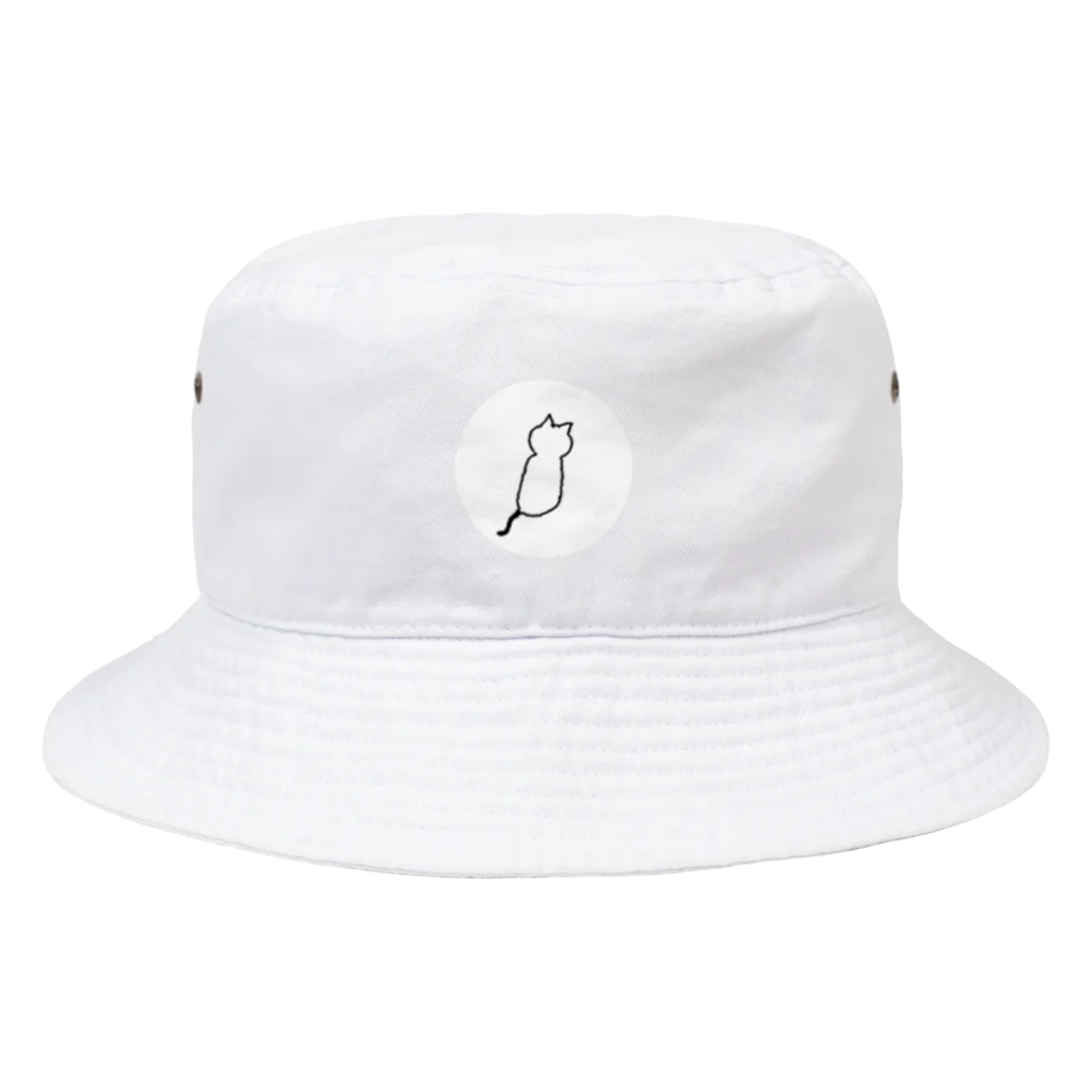 backの後ろ猫BASIC Bucket Hat