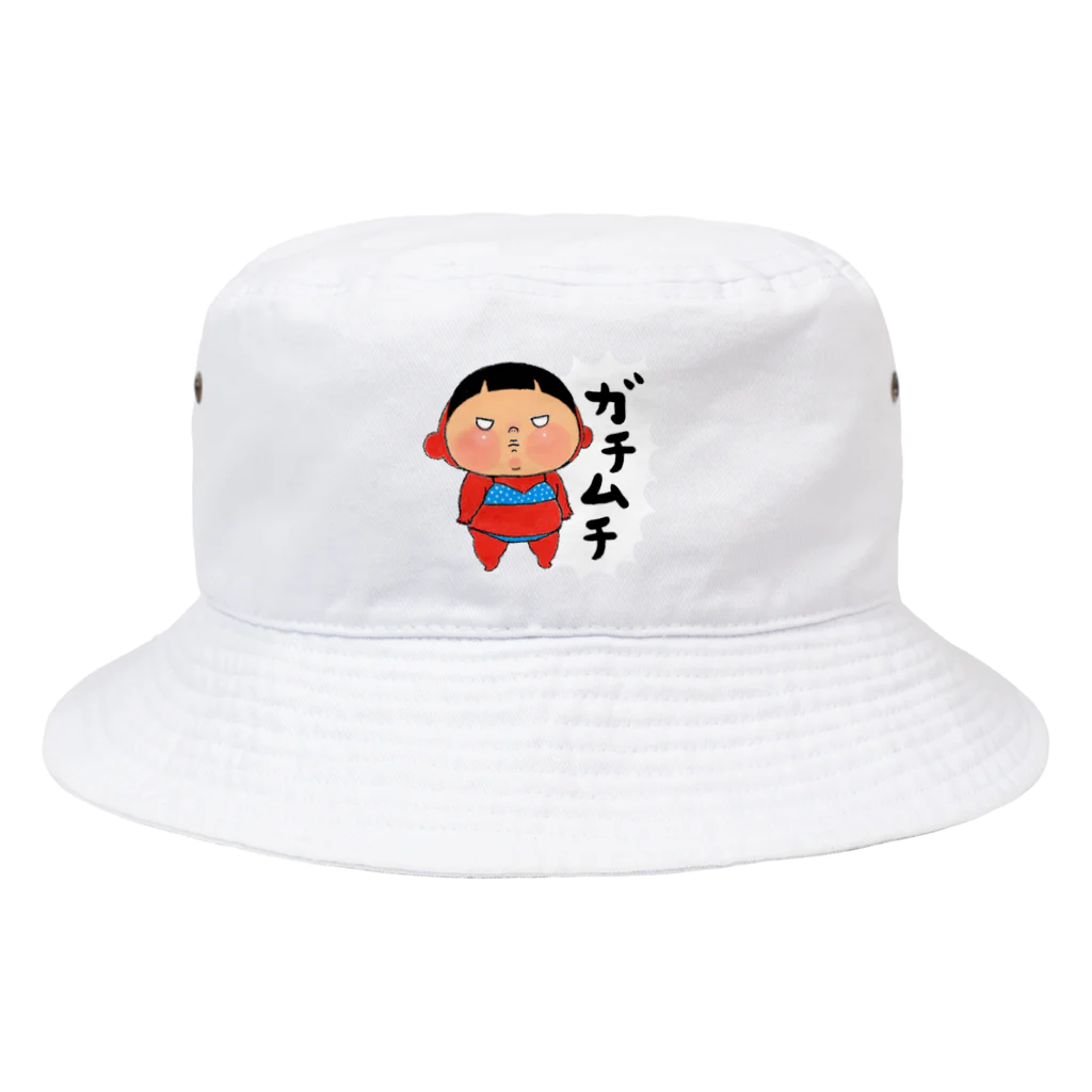 Yukiの黄色いヤツのガチムチ Bucket Hat