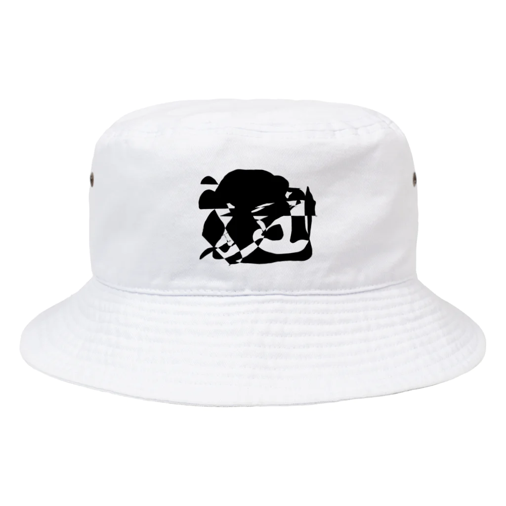 FRUITS CHOPPERのシルエット・ノワール Bucket Hat