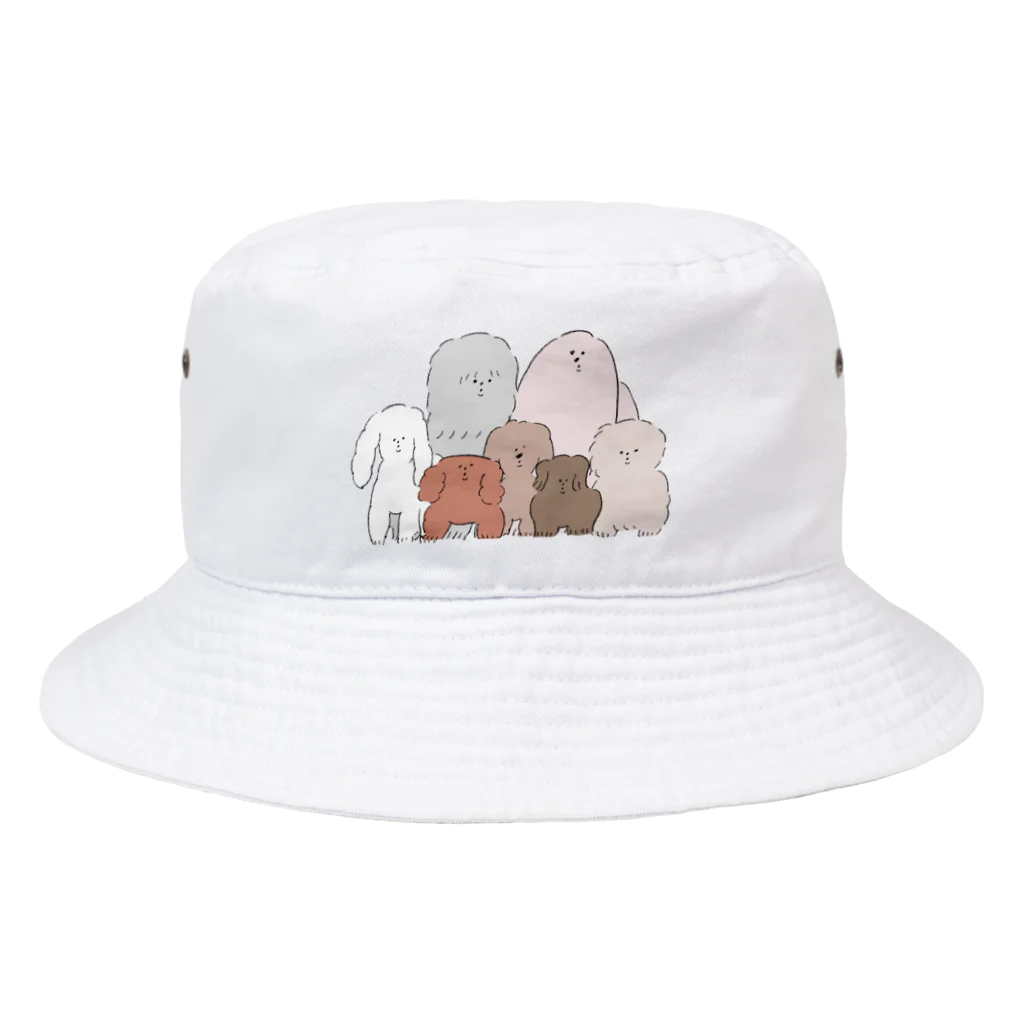 boorichanのふわふわな犬たち Bucket Hat