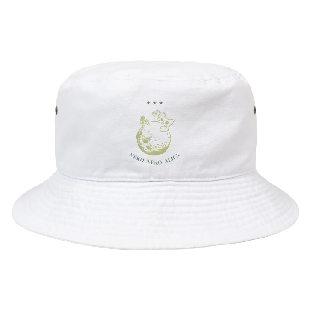 ari designのねこねこエイリアン Bucket Hat