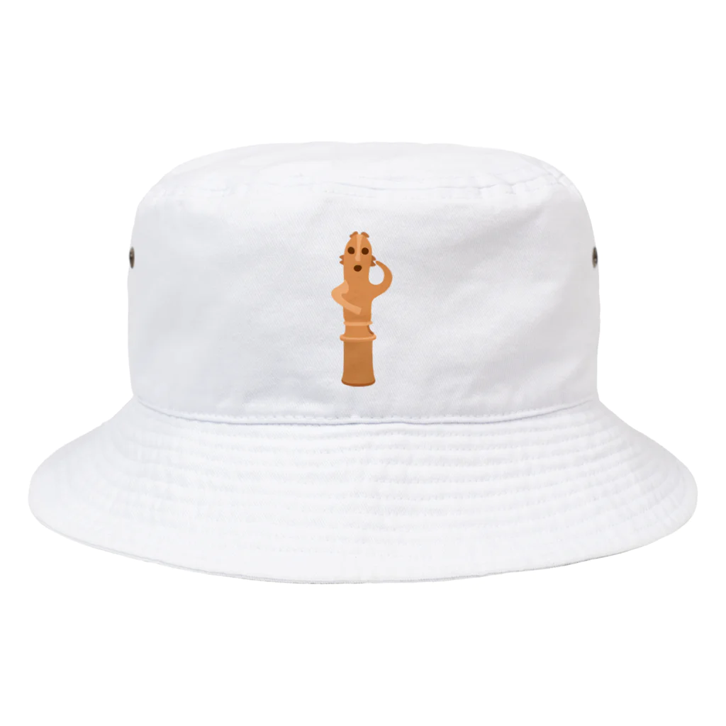 kimchinの不思議とかわいい　はにわ君 Bucket Hat