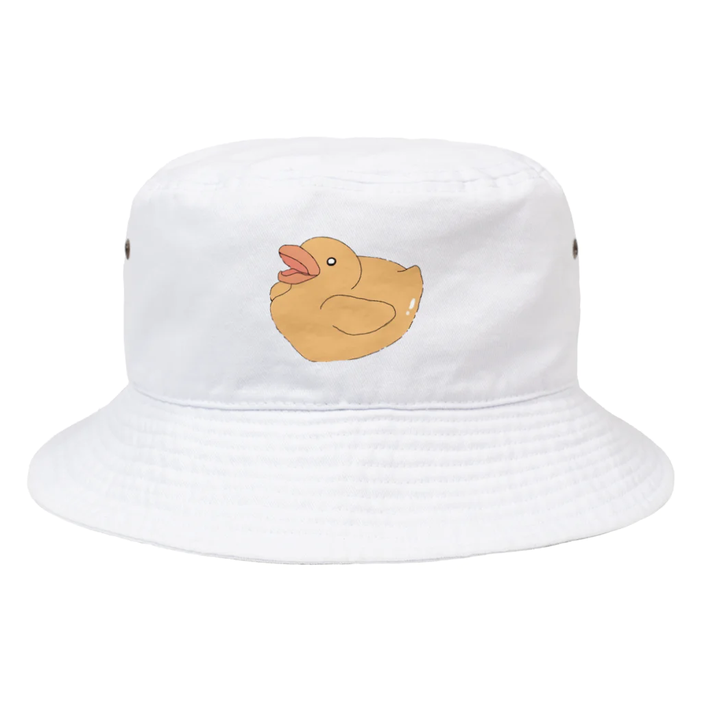 POTUPOTUのお風呂に浮かぶアヒル Bucket Hat