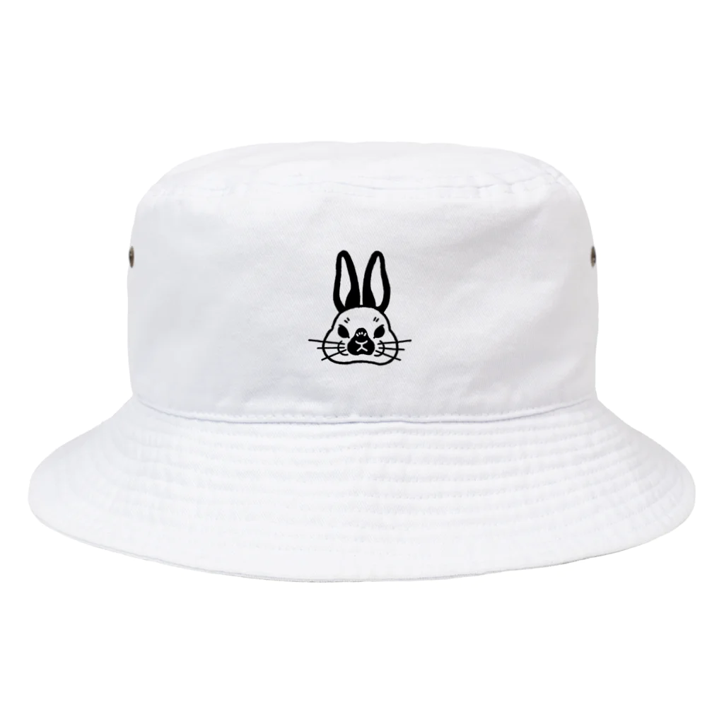 森のおかあさんのみみくろうさぎ Bucket Hat