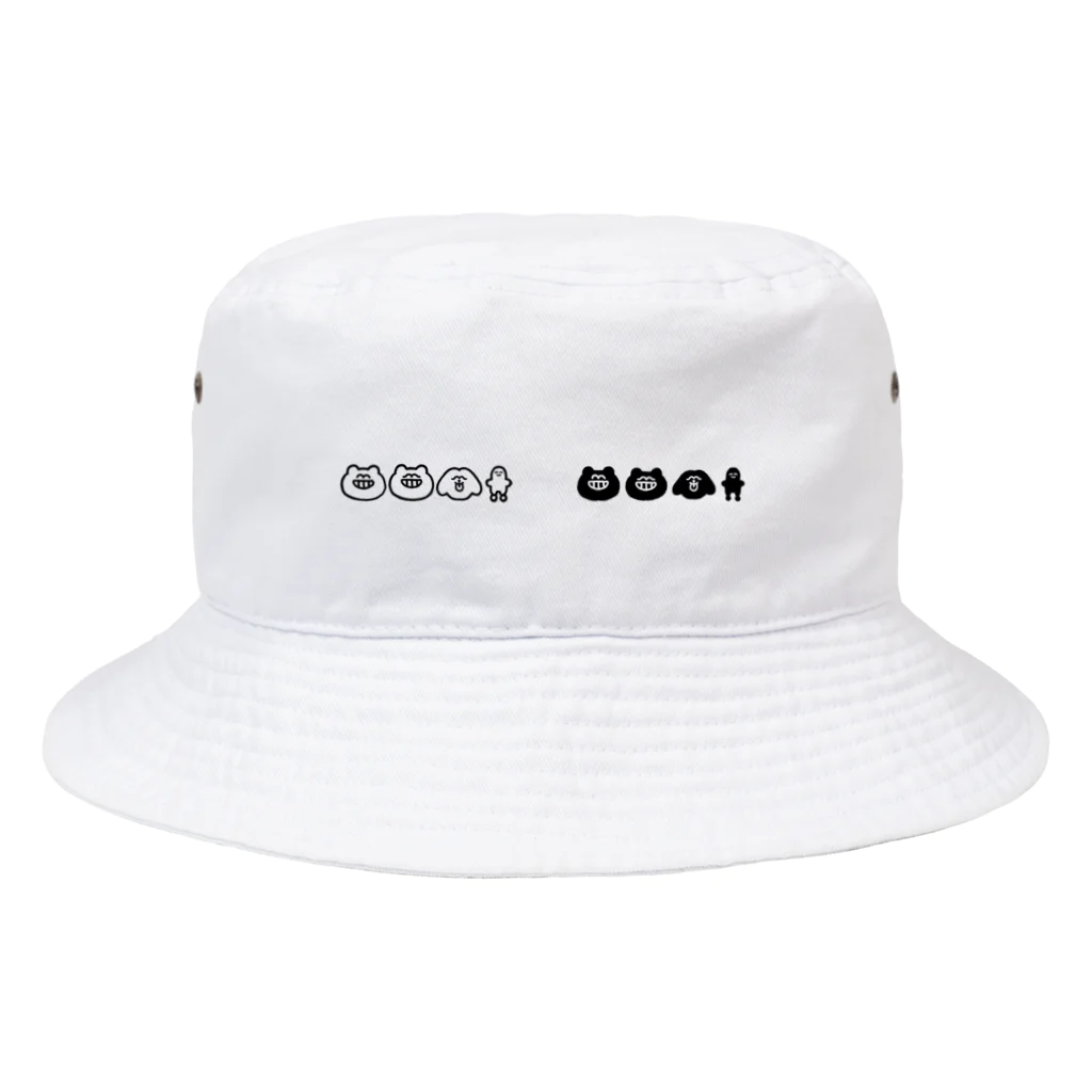 なつごんとなかまのなつごんとなかまロゴ Bucket Hat