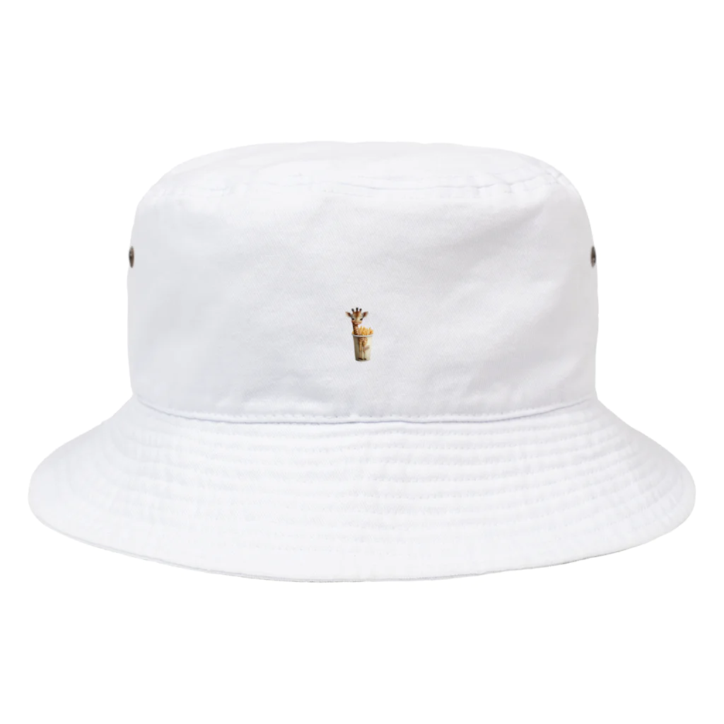 Foodie-animalsのきりんポテト Bucket Hat