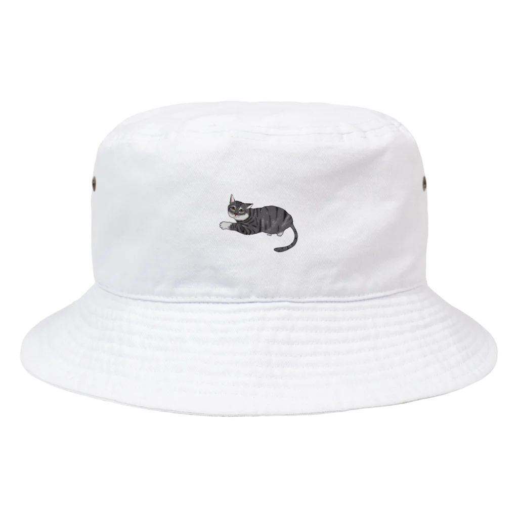 rukappleのねこのせんちゃん　Super Cute Cat Sen-chan Bucket Hat