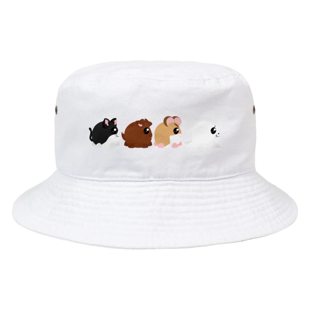 コロコロ ストアのコロコロ動物歩く Bucket Hat