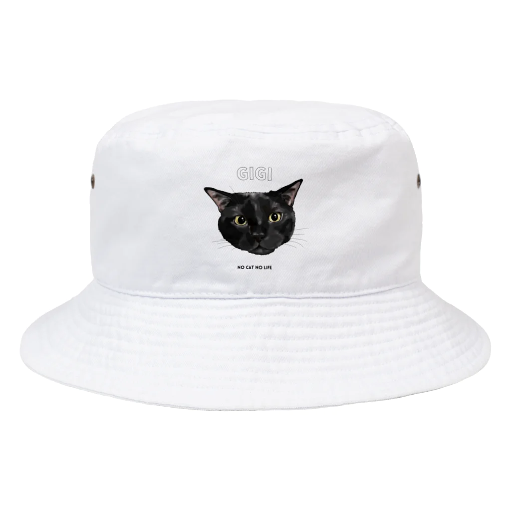 猫のイラスト屋さんのgigi Bucket Hat