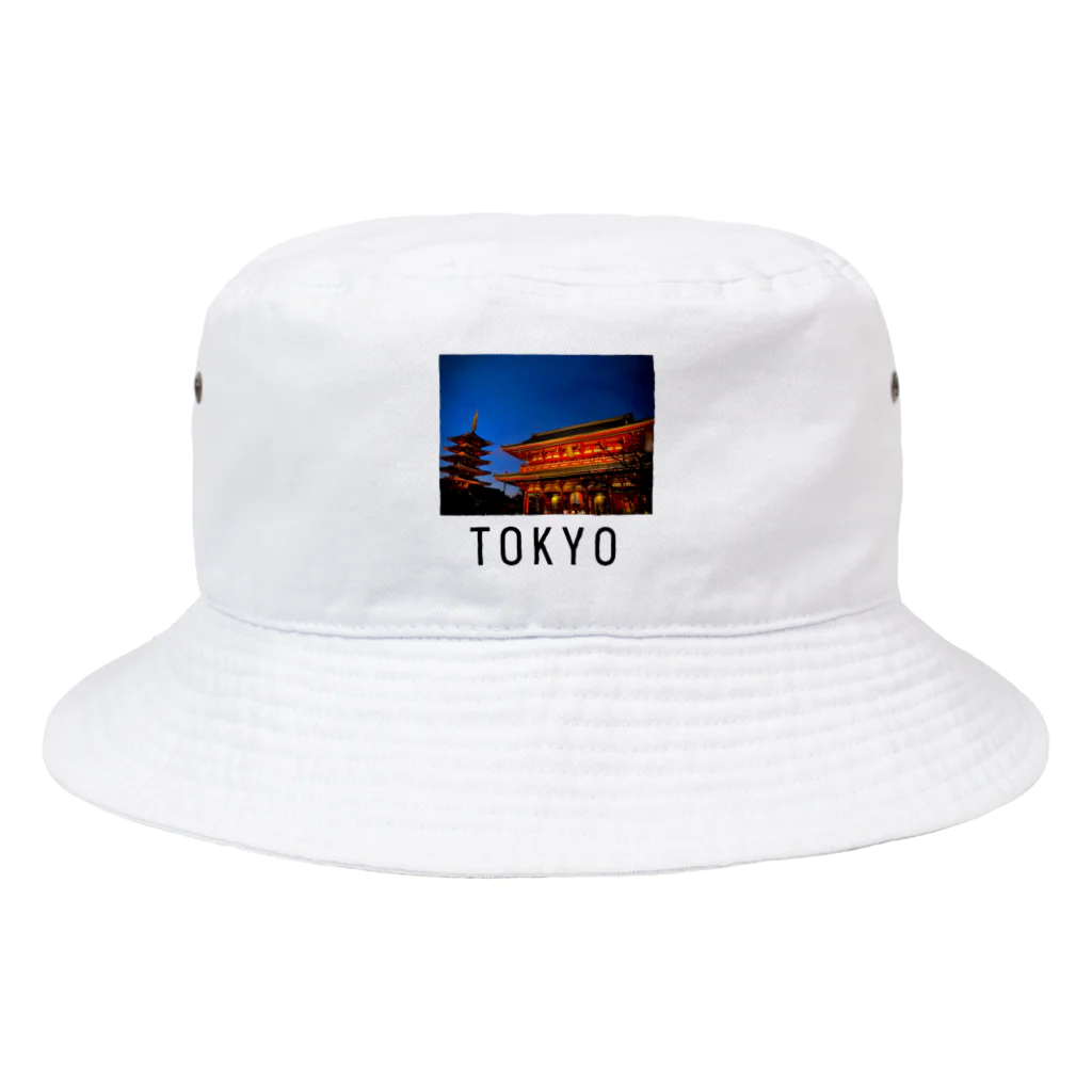 GrapeのTOKYO Bucket Hat