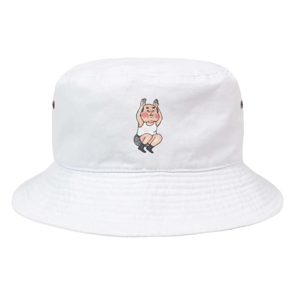 かまだ まゆめのうさぎ跳び Bucket Hat