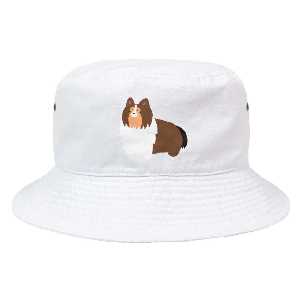 Kotetsu diary(SUZURI店)のゆるゆるシェルティ Bucket Hat