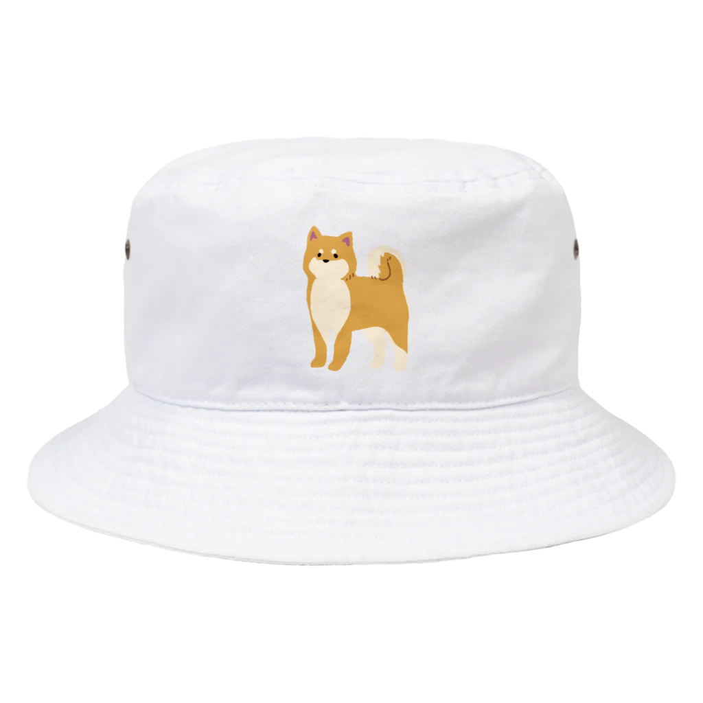 Kotetsu diary(SUZURI店)のゆるゆる柴犬 Bucket Hat