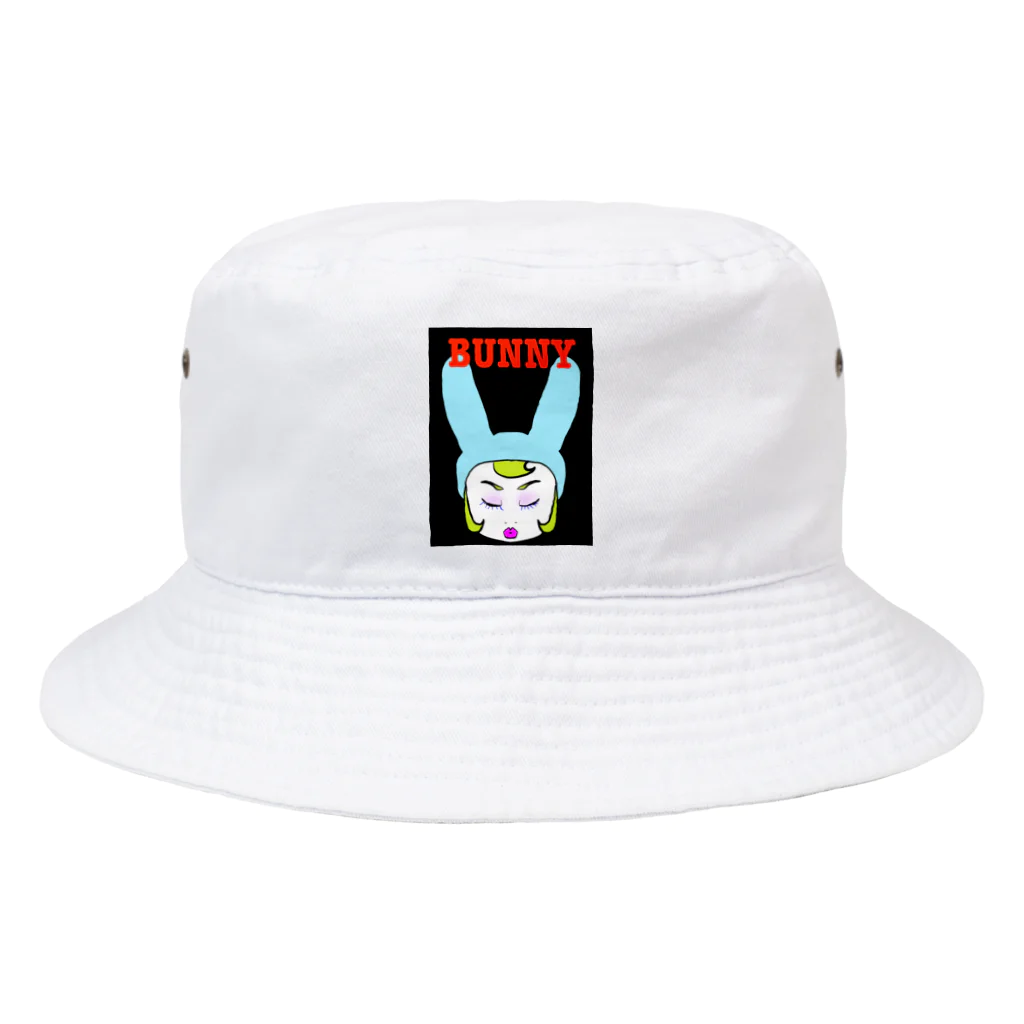 mamo〜のBunny girl Bucket Hat