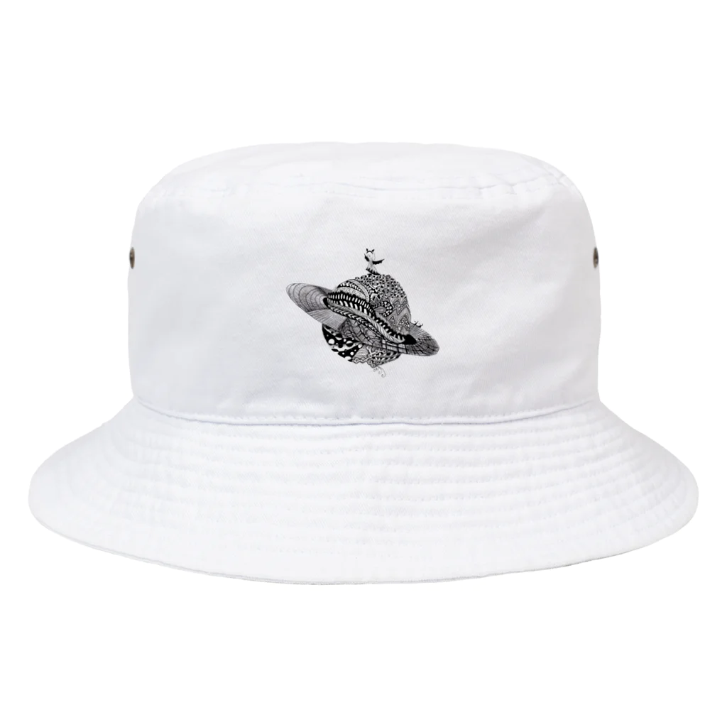 cottonの宇宙とあくまちゃん Bucket Hat