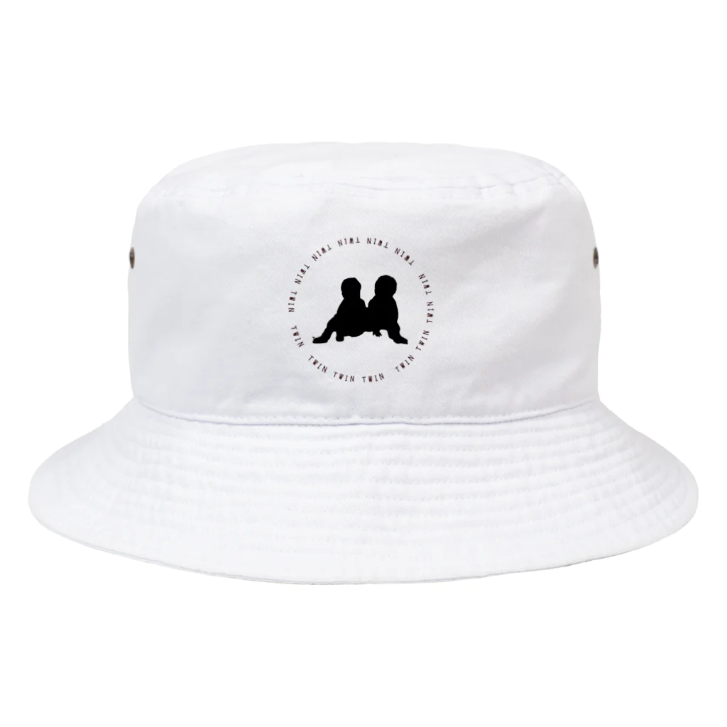 多胎児応援し隊のtwinグッズ Bucket Hat