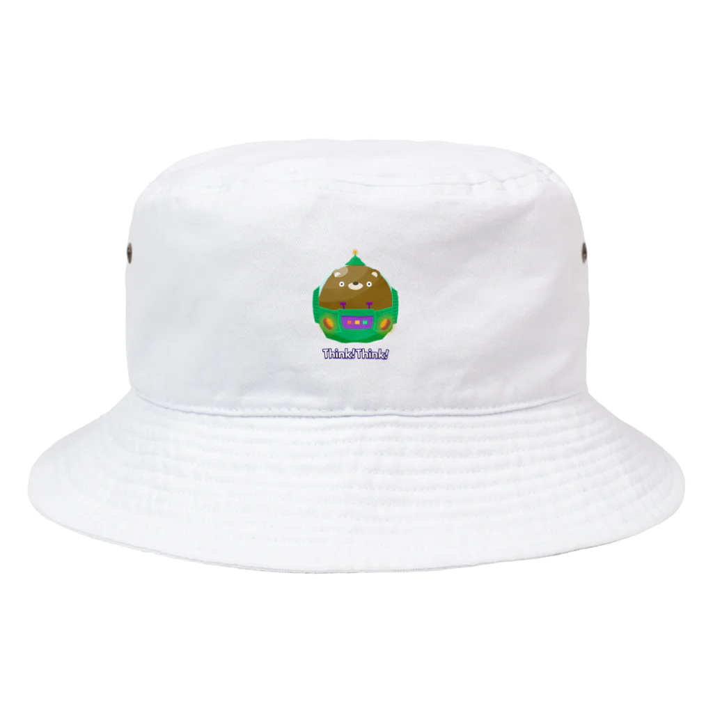 Wonderfy（ワンダーファイ）のThink!Think! プーズリー Bucket Hat