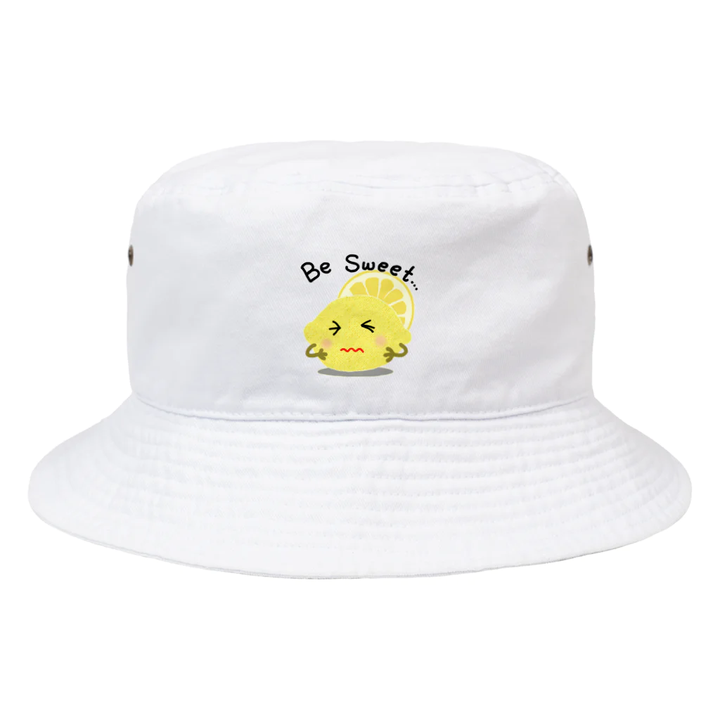 MZグラフィックスのレモン　Be Sweet Bucket Hat