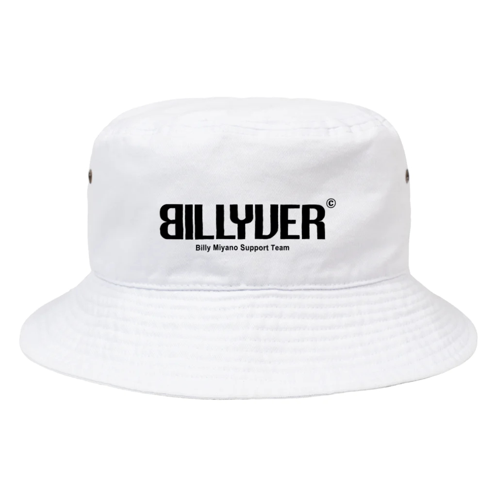 ビリー宮野のビリーヴァー　ハット　ホワイト Bucket Hat