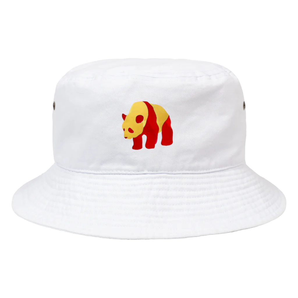 広熨斗隼人SHOPの広熨斗隼人のカラーパンダ🐼２ Bucket Hat