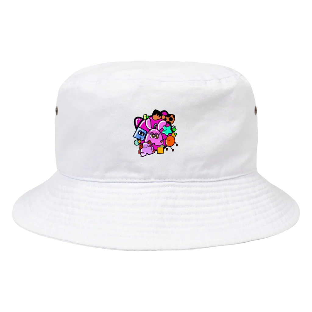 アサネボウのアサネボウ・ザ・カラー Bucket Hat