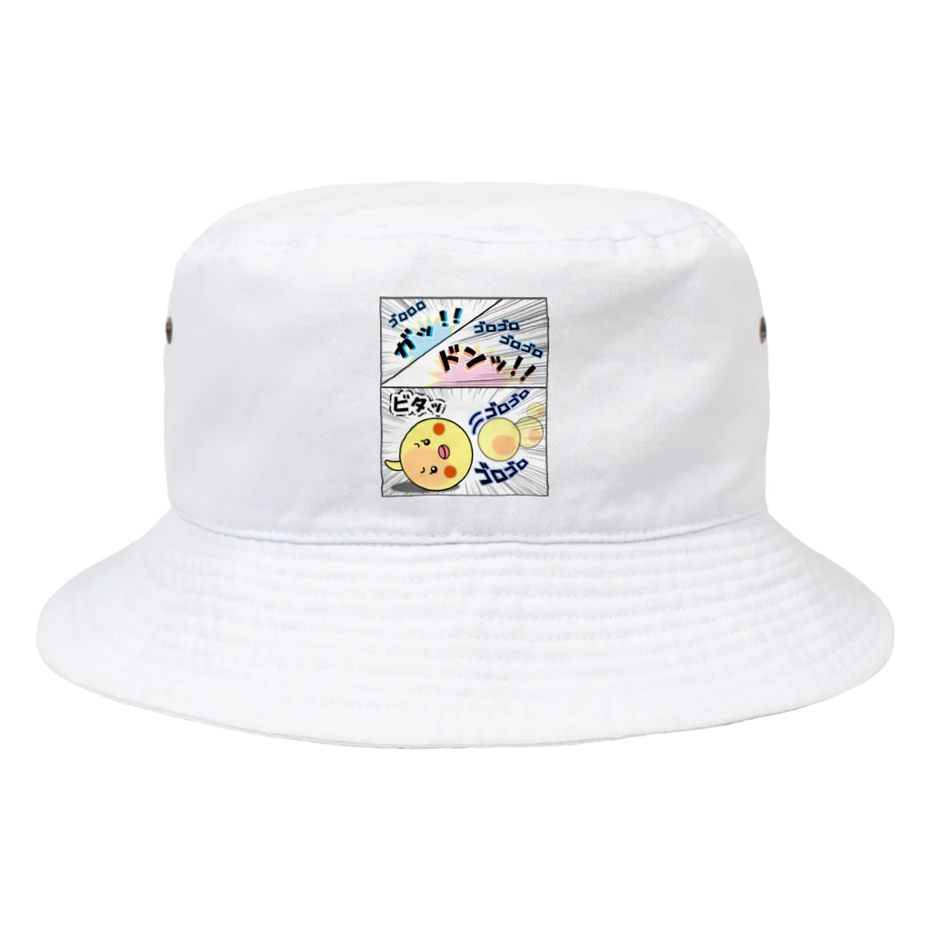 かいほう屋のマヨ「ゴロゴロ」オノマトペ Bucket Hat