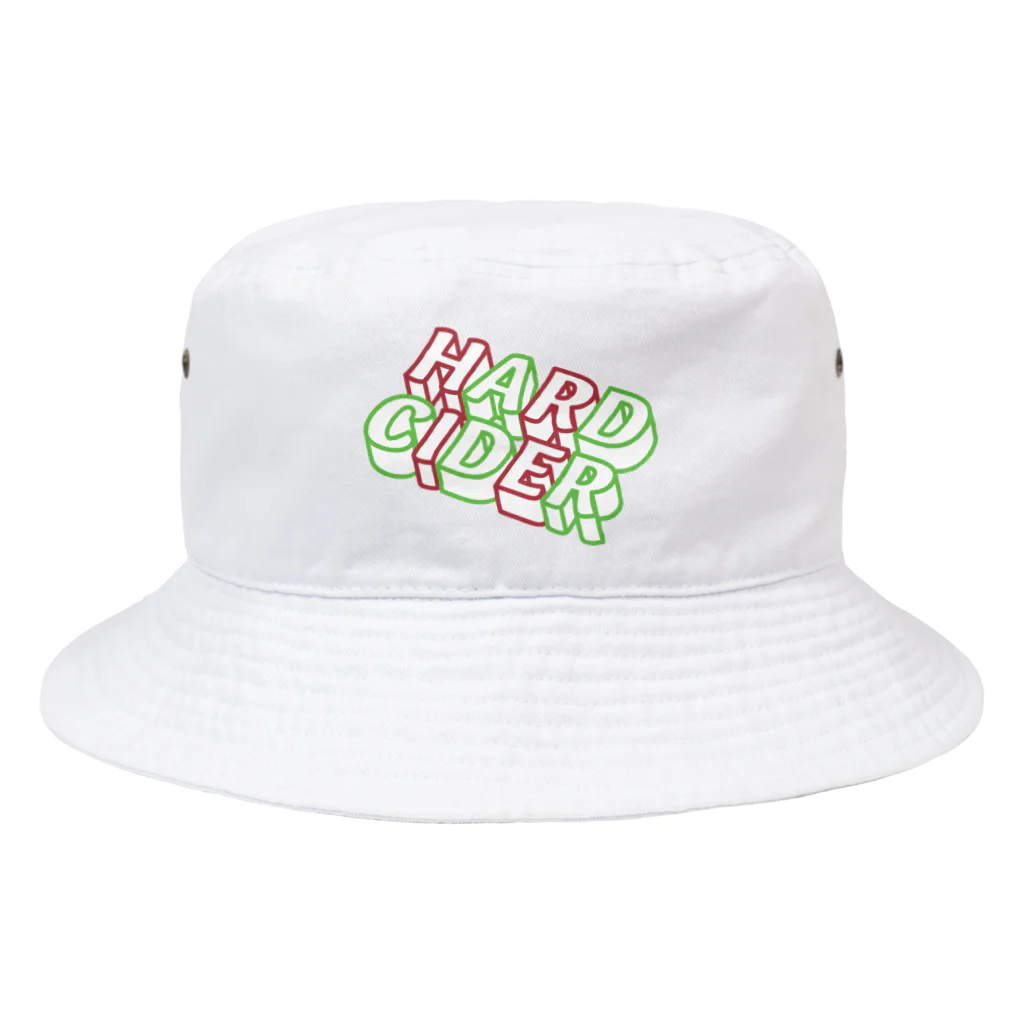 KAWAGOE GRAPHICSのハードサイダーななめ上 Bucket Hat