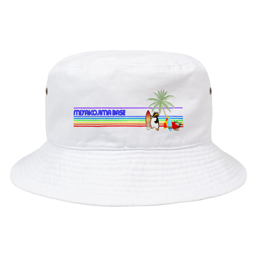 miyakojima_baseのバカンスちょい悪べーすくん Bucket Hat