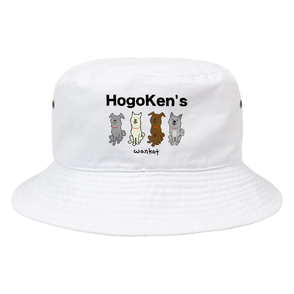  wankot®︎のHogoKen's Bucket Hat