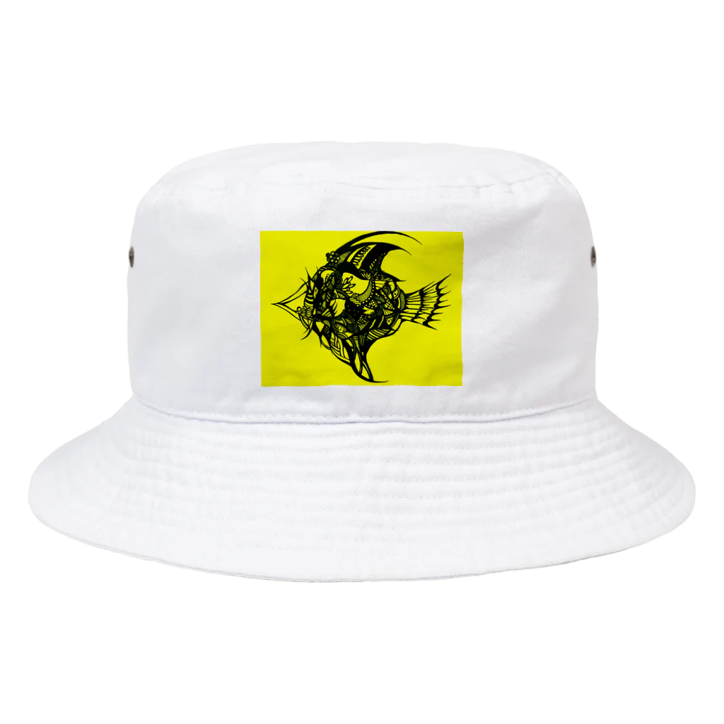 ねこくじらの天石月 Bucket Hat