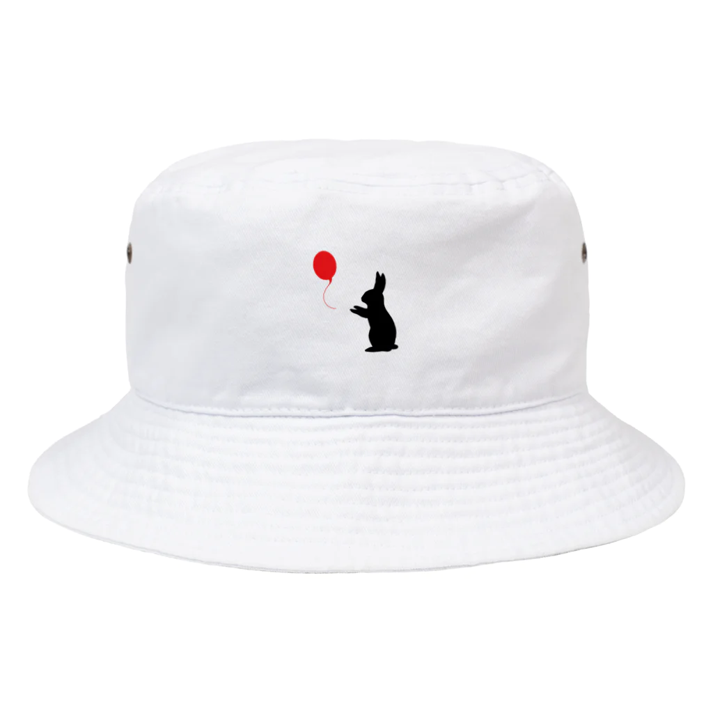 tottoのbunny balloon Bucket Hat