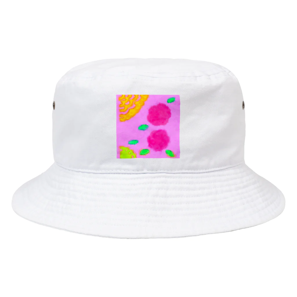 Noëlのピンクとお花 Bucket Hat