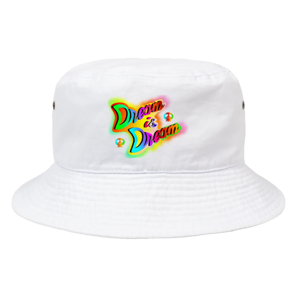 『NG （Niche・Gate）』ニッチゲート-- IN SUZURIのダサキレh.t. Dream is Dream  Bucket Hat