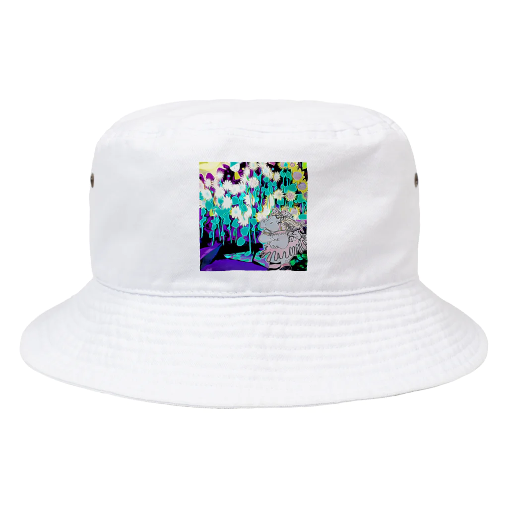 DARUMAの不思議の国のカバちゃん Bucket Hat