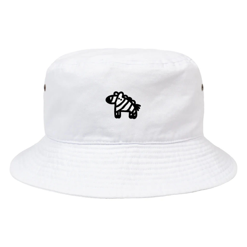 SHIROKUROズのSHIROKUROしまうま Bucket Hat