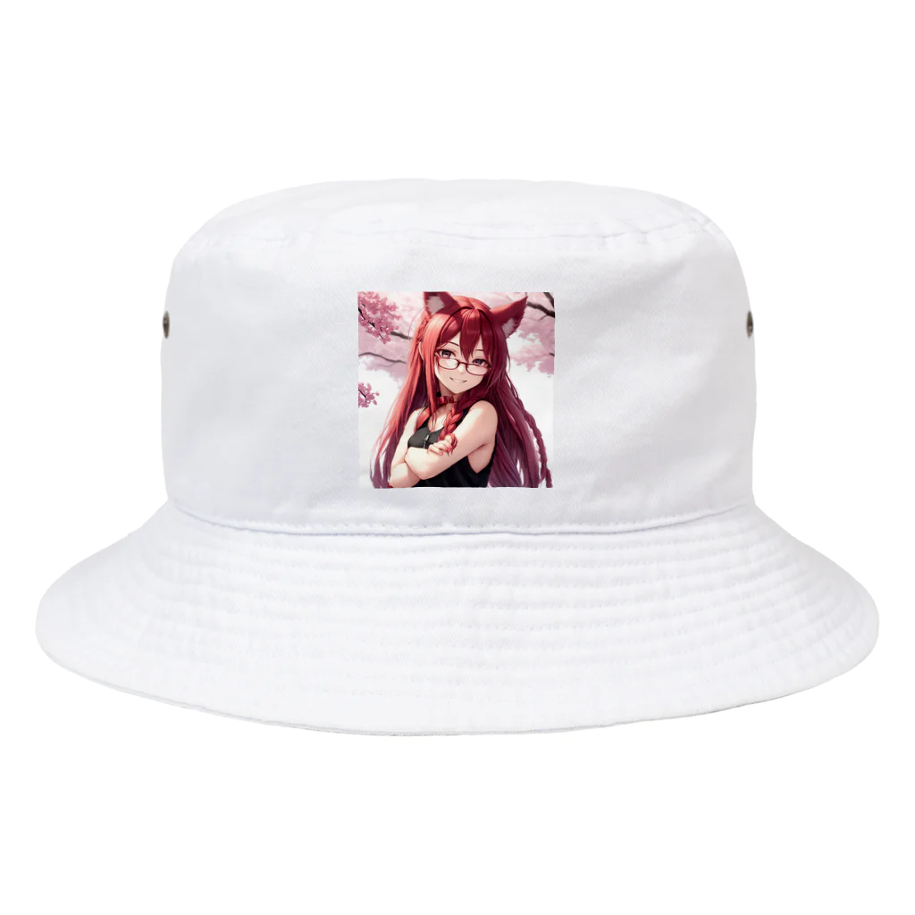 未来アニメスタジオのAIキャラクター10 Bucket Hat