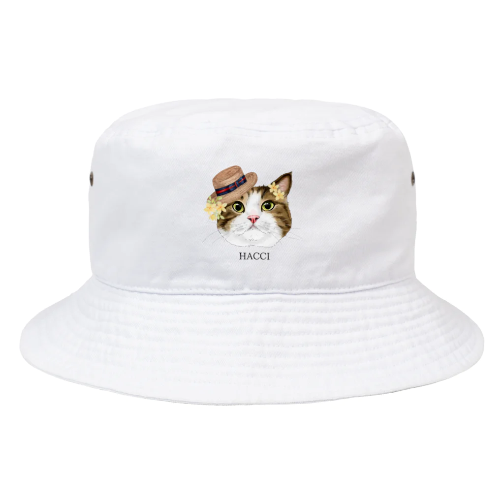 marutoraのhachio猫 Bucket Hat