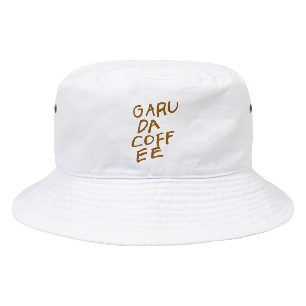 GARUDA COFFEEのGARUDA COFFEEカフェオレロゴシリーズ Bucket Hat