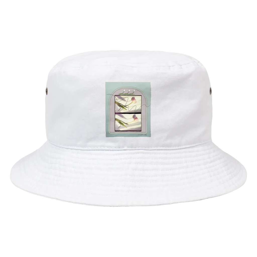 ninnpin nibiの春を感じろ💕ちゅ~りっぷっ🌷 Bucket Hat