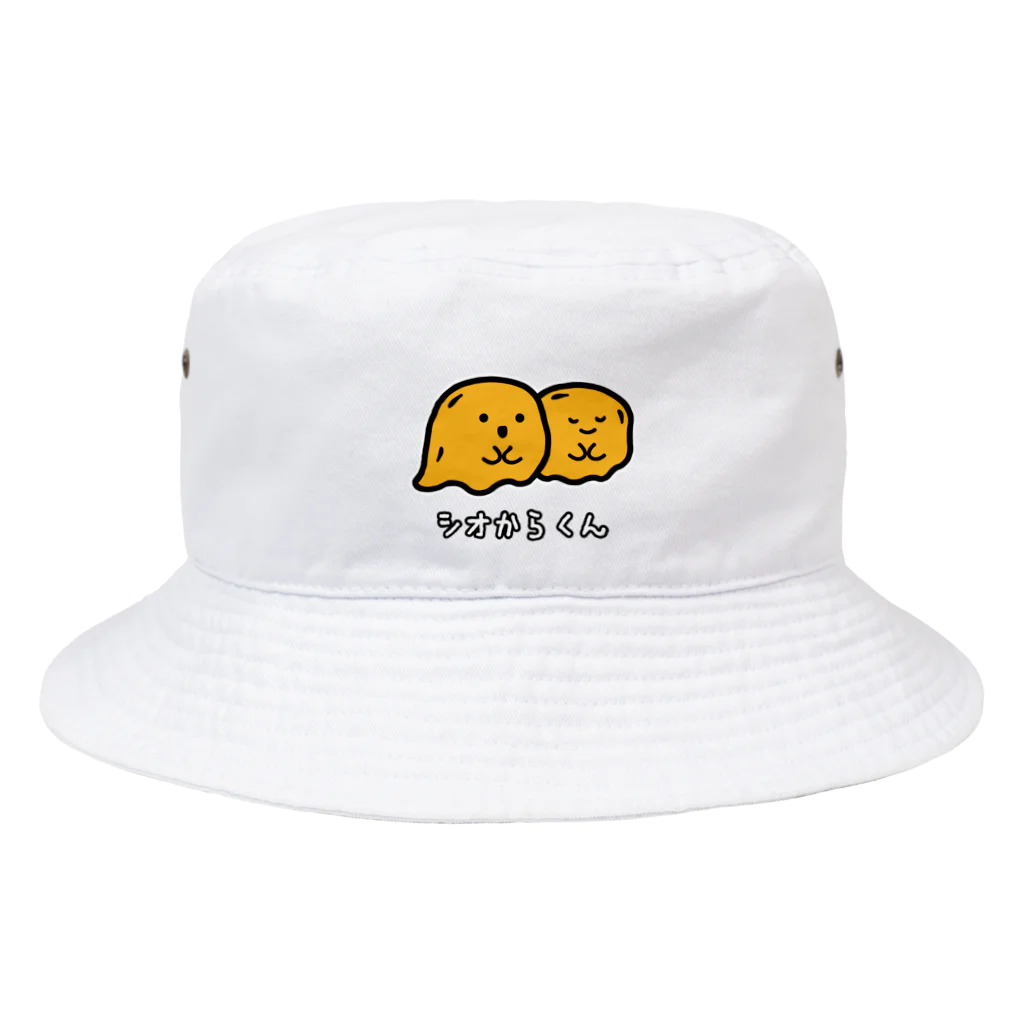 SS SHOP 【SOVL GOODS】のシオからくん Bucket Hat