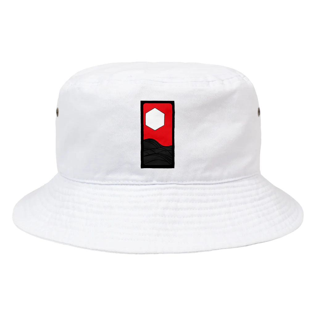 しらす工房の芒に月 Bucket Hat